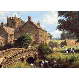 Feeding the Ducks 1000 Piece Jigsaw Puzzle