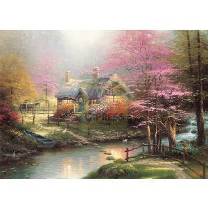 s Thomas Kinkade Stepping Stone Cottage 1000 Piece Jigsaw Puzzle