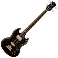 SG Standard Bass Guitar Worn Ebony