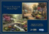 Gibsons Puzzle - Bridge of Faith and Cobblestone Lane - 2 x 500 Piece Jigsaws