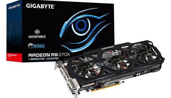 AMD R9 270X OC Graphics Card (4GB, DDR5, PCI-E)