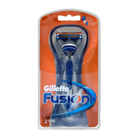 Fusion Manual Razor With 2 Cartridges