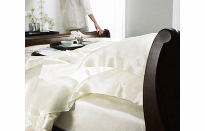 Pure Silk Bedlinen Ivory Duvet Covers Double