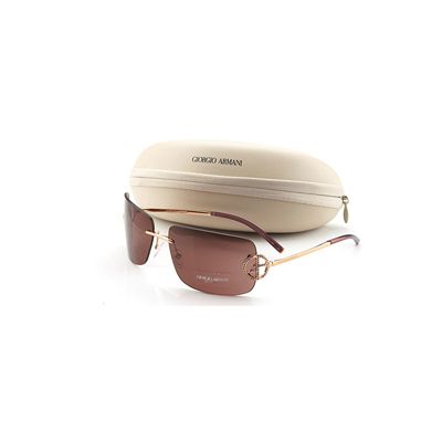 Giorgio Armani 330s gold red sunglasses