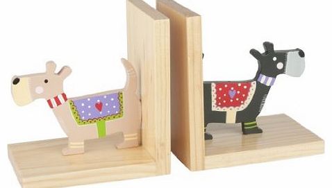 Gisela Graham ooden Scottie Dog Book Ends