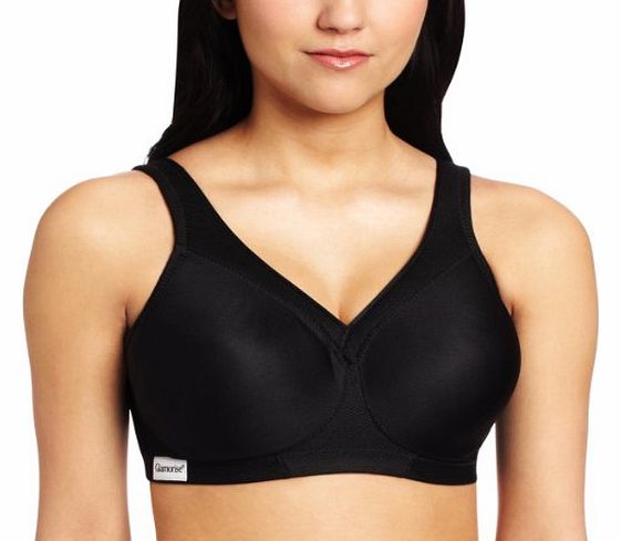 1006 Womens Sports Bra - BLACK, 34E