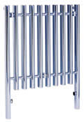 DuraTherm Prague Chrome Radiator 1200mm H x 400mm W (1365 BTUs / 401 Watts)