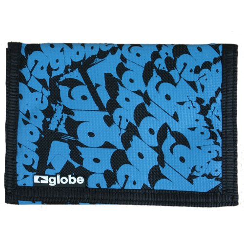 Mens GLOBE Dee Three Wallet Black / Blue