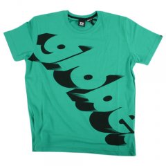 Mens GLOBE Three Dee Tee Sea Green