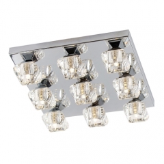 Cubus 9 Light Chrome Ceiling Light