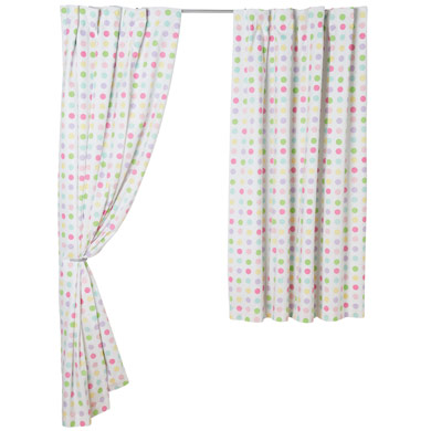 Sorbet spot Blackout Curtains for Kids (pair)