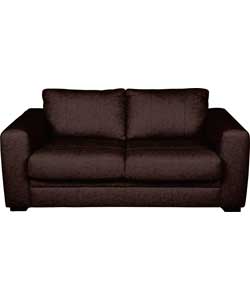 Create Torino Premium Leather Sofa Bed - Cocoa