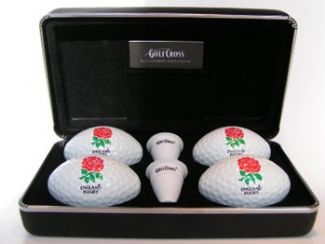 4-ball Presentation Box England Rugby