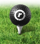 Refugees Black Golf Balls (12 Pack) REBGBD