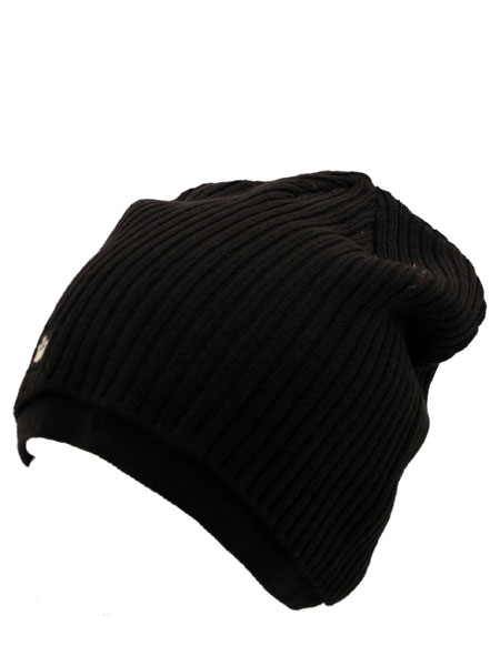 Black Denver Knit Beanie