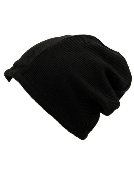 Black Goose Oversized Beanie