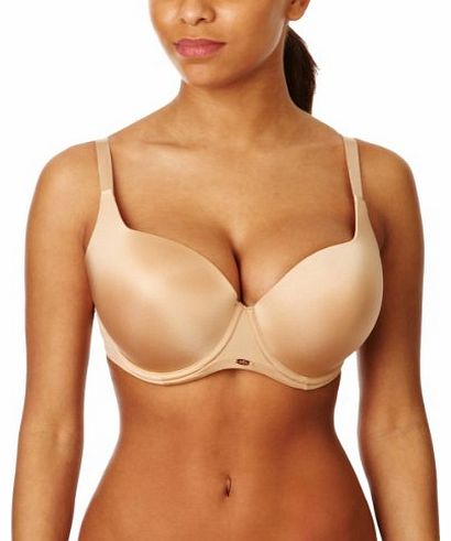 Egoboost Nude Plunge Bra T-Shirt and Seamless Womens Bra Nude 38E