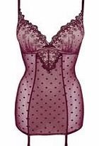 Femme Fatale plum sequin slip