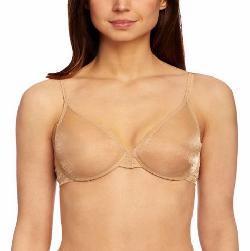 Glossies Sheer Nude Bra Full Cup Womens Bra Nude 34G