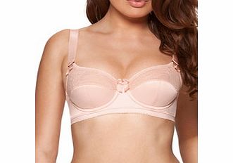 RetroLution blush half padded bra