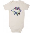 Gossypium Short Sleeve Vest - Bugs Print