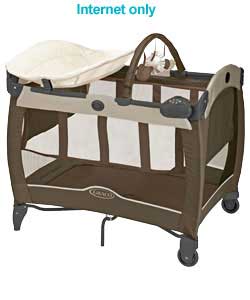 Contour Electra Travel Cot - Butterscotch