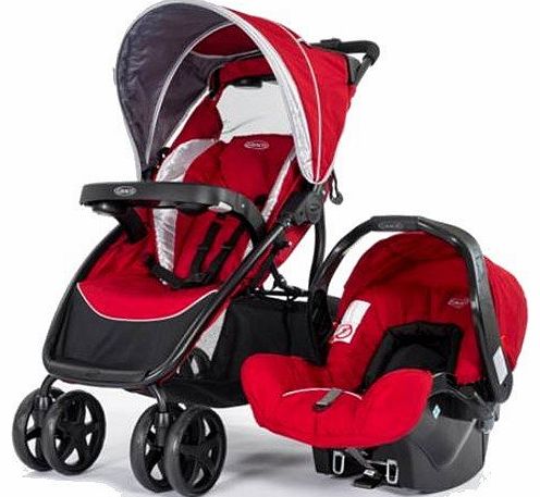 Dynamo Lite Travel System - Salsa (Red)