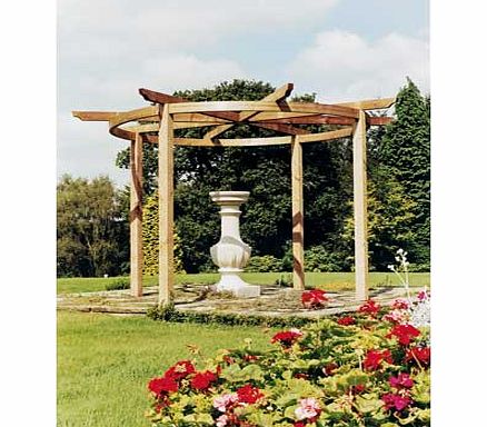 Grange Fencing Carousel Garden Pergola