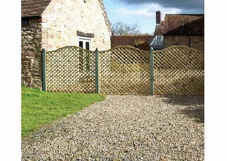 Grange Fencing Elite St Meloir Lattice Trellis - 1.8m - Pack of 4