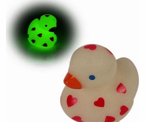 Mini Glow in the Dark Ducks - Rubber Ducky - Women, Womans, Lady, Ladies, Her Best, Top, Selling Fun, Novelty, Secret Santa Gift, Present Idea