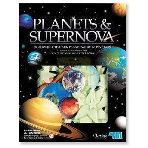 4M Glow Planets and Super Nova