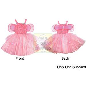 Pink Poppy Medium Fairy Dress With Wings