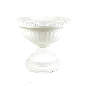 Urn White 42cm