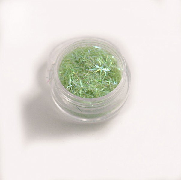 Green Glitter Tinsel