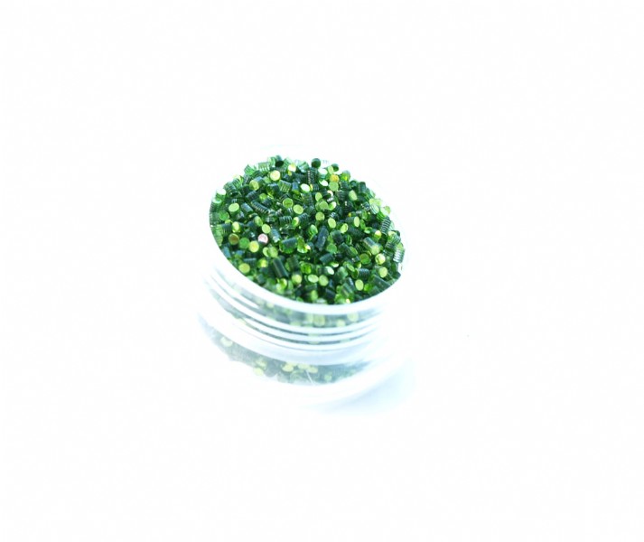 Green mini glitter dust