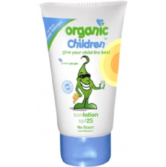 Childrens Sun Lotion by Organic Children