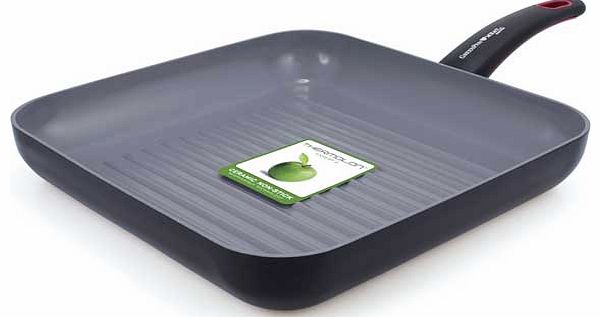 Siena 3D Square Ceramic Non-Stick Grill