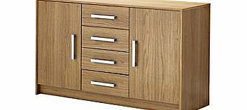 GROVESBY 2 DOOR/4 DRAWER SIDEBOARD - OAK