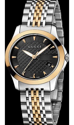 Gucci YA126512 Timeless Bi-Colour Ladies Watch