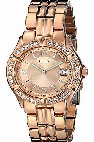  Watch, Womens Rose Gold Tone Stainless Steel Bracelet 36mm U11069L1