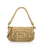 Jacko - Sand Top Zip Shoulder Bag