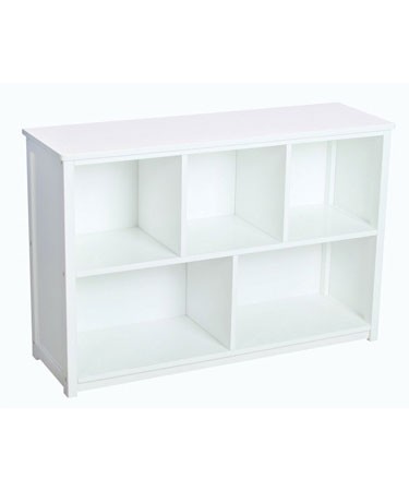 Guidecraft Classic Soft White Matt Finish Bookcase