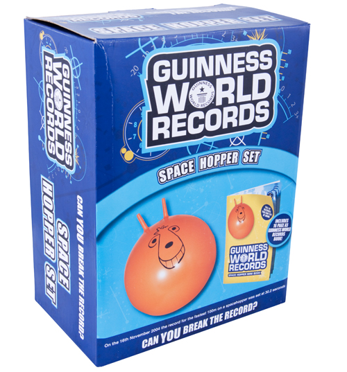 World Records Giant Space Hopper Set