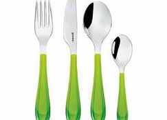 Guzzini Gocce Two Tone Cutlery Green Butter Knife