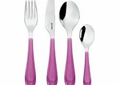 Guzzini Gocce Two Tone Cutlery Violet Tablespoon