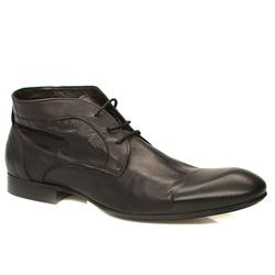 Male Avlock Cukka Leather Upper Casual in Black