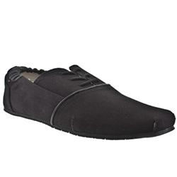 Male H By Hudson Occitan Fabric Upper in Black, White