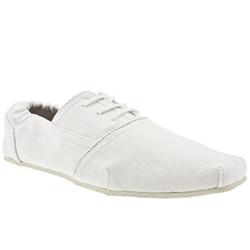 Male H By Hudson Occitan Fabric Upper in White