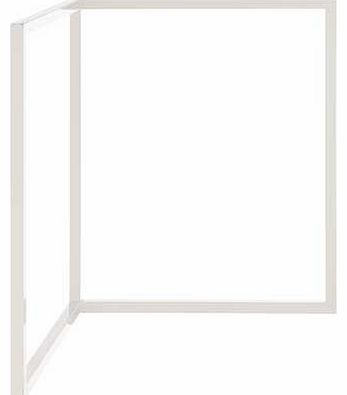 60x60cm Metal Trestle - White