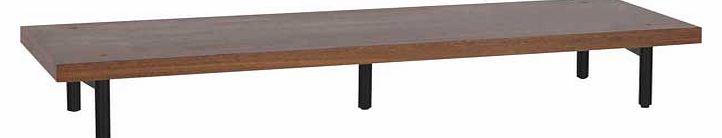 Bocksey Large Plinth - Walnut